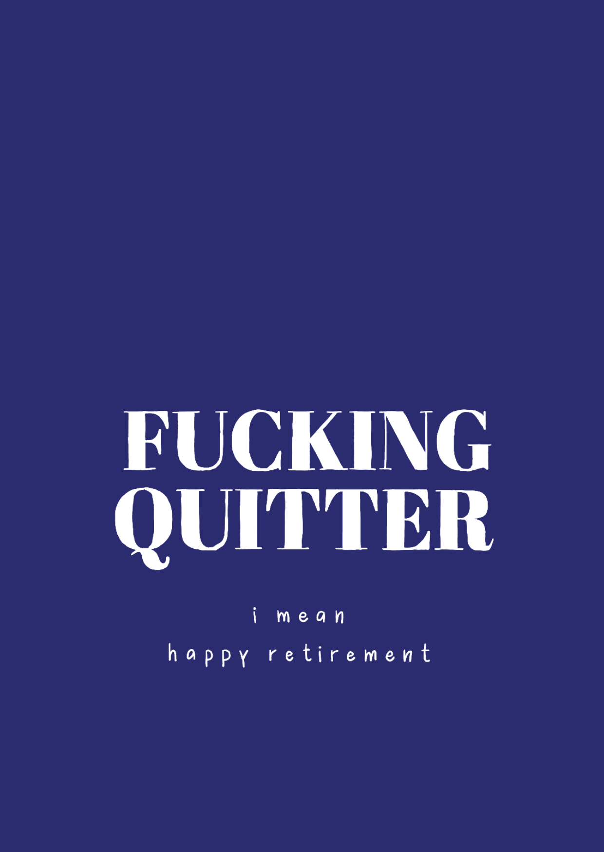 Happy Retirement