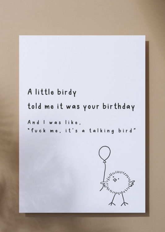Little birdy birthday